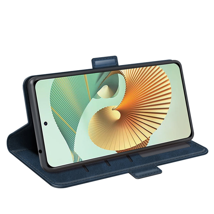 For ZTE Axon 30 Pro 5G Dual-side Magnetic Buckle Horizontal Flip Leather Case with Holder & Card Slots & Wallet
