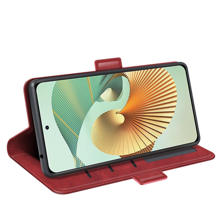 For ZTE Axon 30 Pro 5G Dual-side Magnetic Buckle Horizontal Flip Leather Case with Holder & Card Slots & Wallet