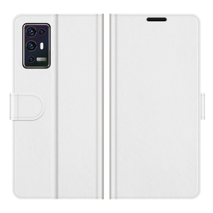 For ZTE Axon 30 Pro 5G R64 Texture Single Horizontal Flip Protective Case with Holder & Card Slots & Wallet& Photo Frame