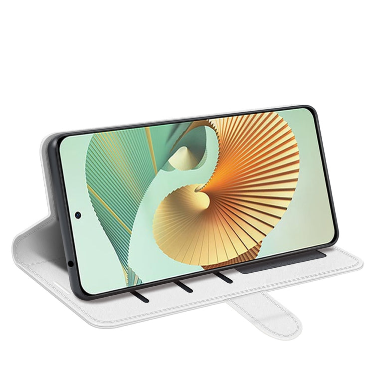 For ZTE Axon 30 Pro 5G R64 Texture Single Horizontal Flip Protective Case with Holder & Card Slots & Wallet& Photo Frame