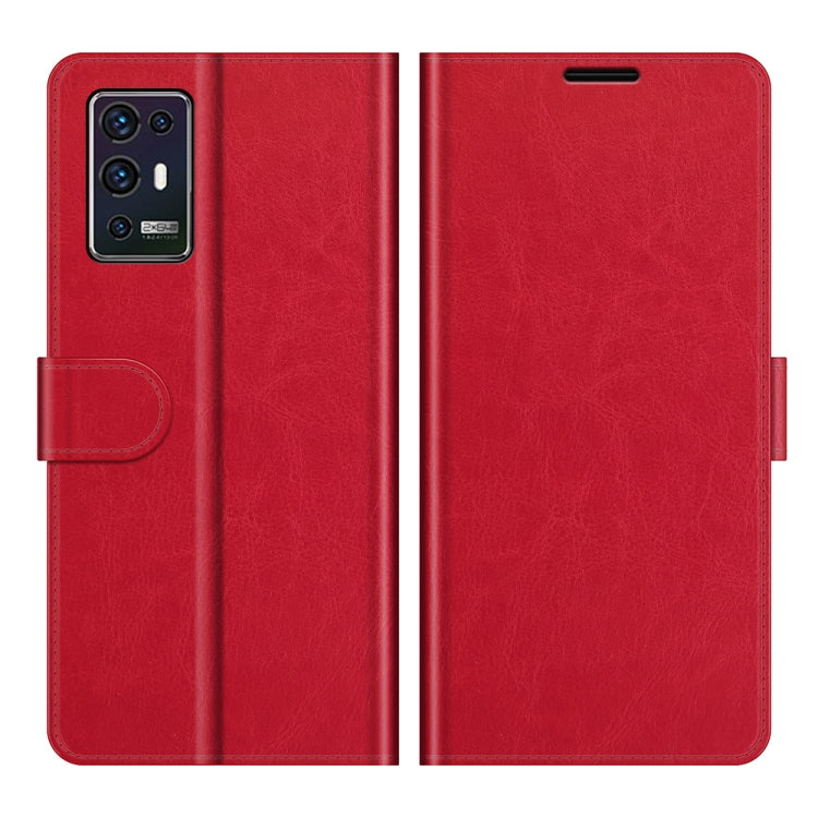 For ZTE Axon 30 Pro 5G R64 Texture Single Horizontal Flip Protective Case with Holder & Card Slots & Wallet& Photo Frame