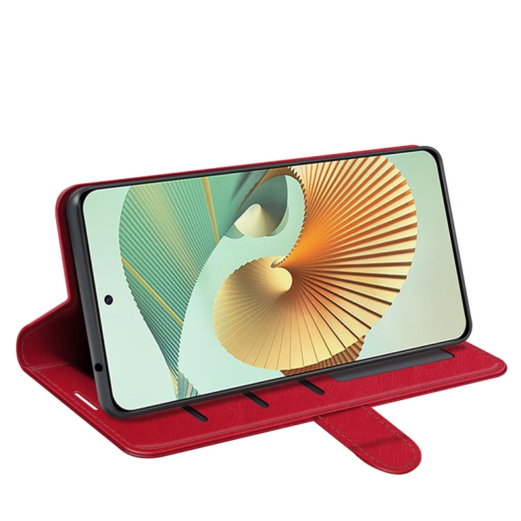 For ZTE Axon 30 Pro 5G R64 Texture Single Horizontal Flip Protective Case with Holder & Card Slots & Wallet& Photo Frame