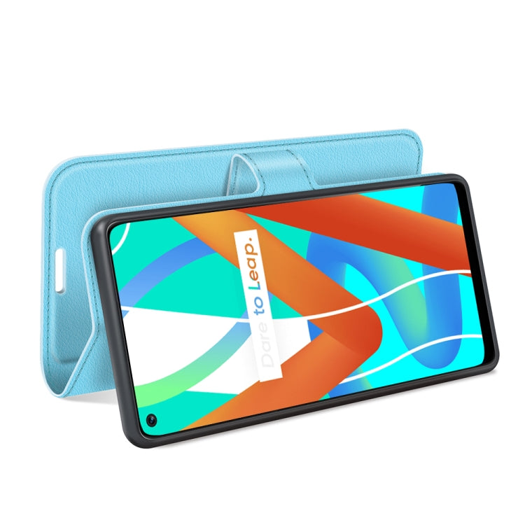 For OPPO Realme V13 5G / Realme 8 5G / Q3i 5G / Q3 5G Litchi Texture Horizontal Flip Protective Case with Holder & Card Slots & Wallet