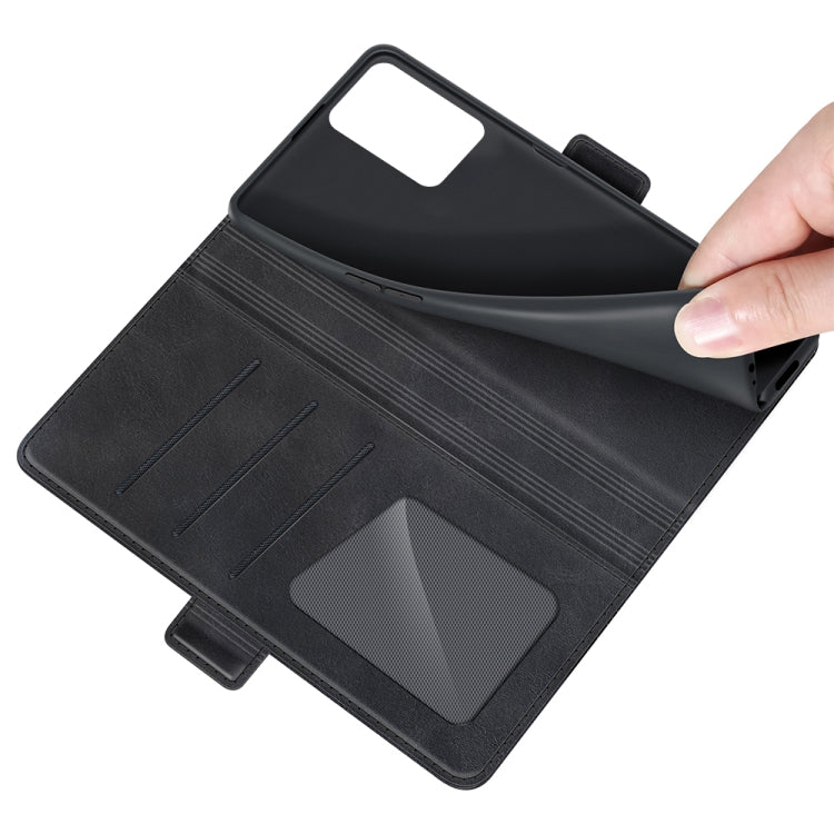 For OPPO Realme V13 5G / Realme 8 5G / Q3i 5G / Q3 5G Dual-side Magnetic Buckle Horizontal Flip Leather Case with Holder & Card Slots & Wallet