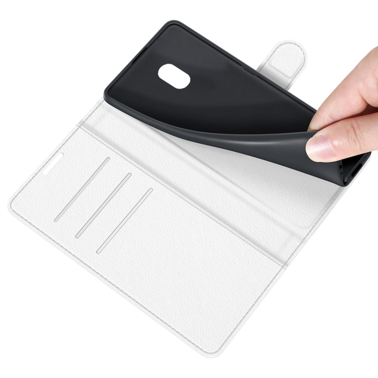 For Nokia C1 Plus Litchi Texture Horizontal Flip Protective Case with Holder & Card Slots & Wallet