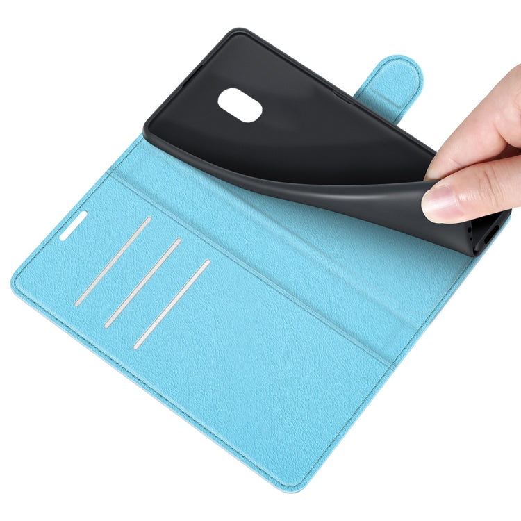 For Nokia C1 Plus Litchi Texture Horizontal Flip Protective Case with Holder & Card Slots & Wallet