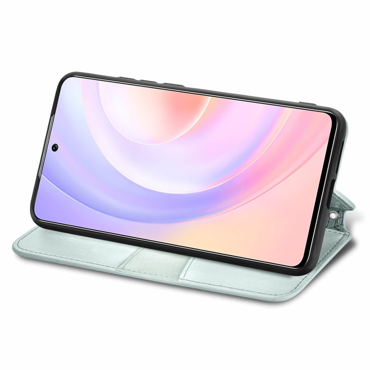 For Honor 50 SE Blooming Mandala Embossed Pattern Magnetic Horizontal Flip Leather Case with Holder & Card Slots & Wallet