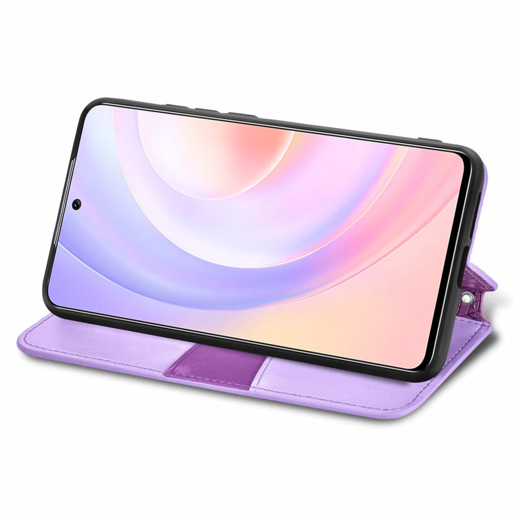 For Honor 50 SE Blooming Mandala Embossed Pattern Magnetic Horizontal Flip Leather Case with Holder & Card Slots & Wallet