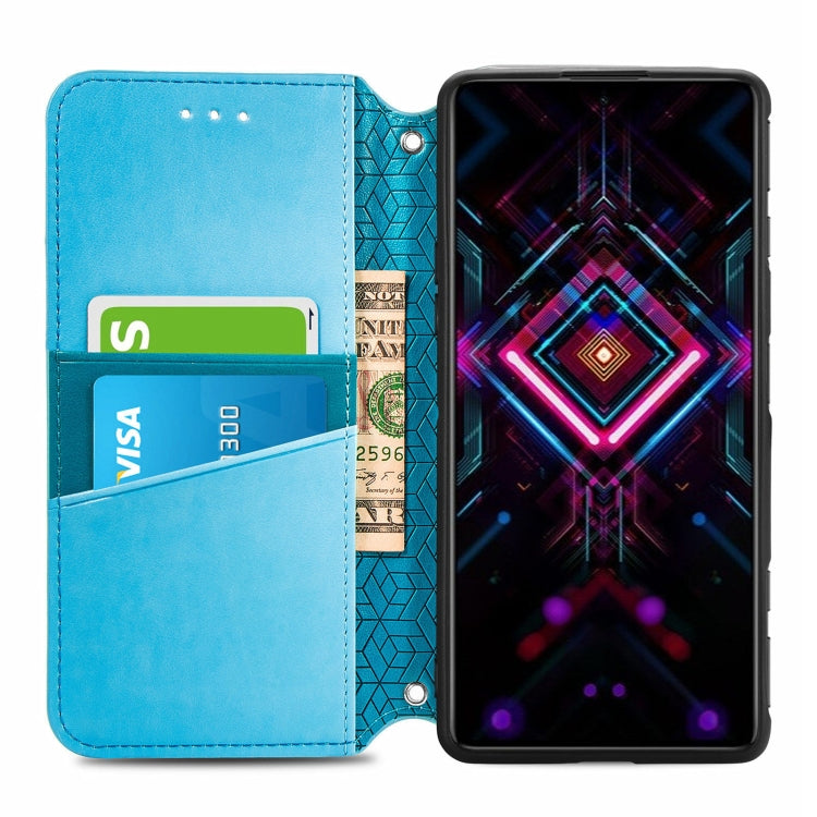 For Xiaomi Redmi K40 Gaming Blooming Mandala Embossed Pattern Magnetic Horizontal Flip Leather Case with Holder & Card Slots & Wallet