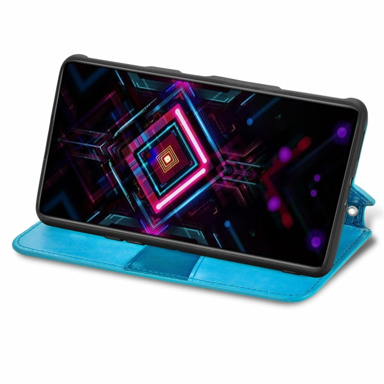 For Xiaomi Redmi K40 Gaming Blooming Mandala Embossed Pattern Magnetic Horizontal Flip Leather Case with Holder & Card Slots & Wallet