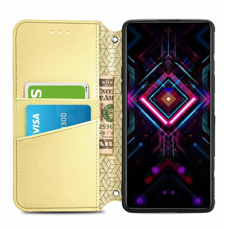 For Xiaomi Redmi K40 Gaming Blooming Mandala Embossed Pattern Magnetic Horizontal Flip Leather Case with Holder & Card Slots & Wallet