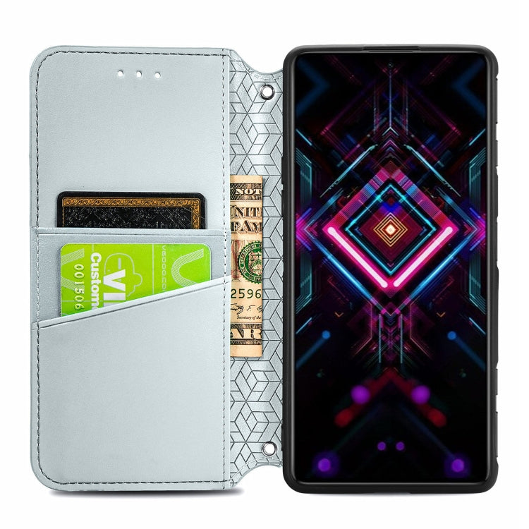 For Xiaomi Redmi K40 Gaming Blooming Mandala Embossed Pattern Magnetic Horizontal Flip Leather Case with Holder & Card Slots & Wallet