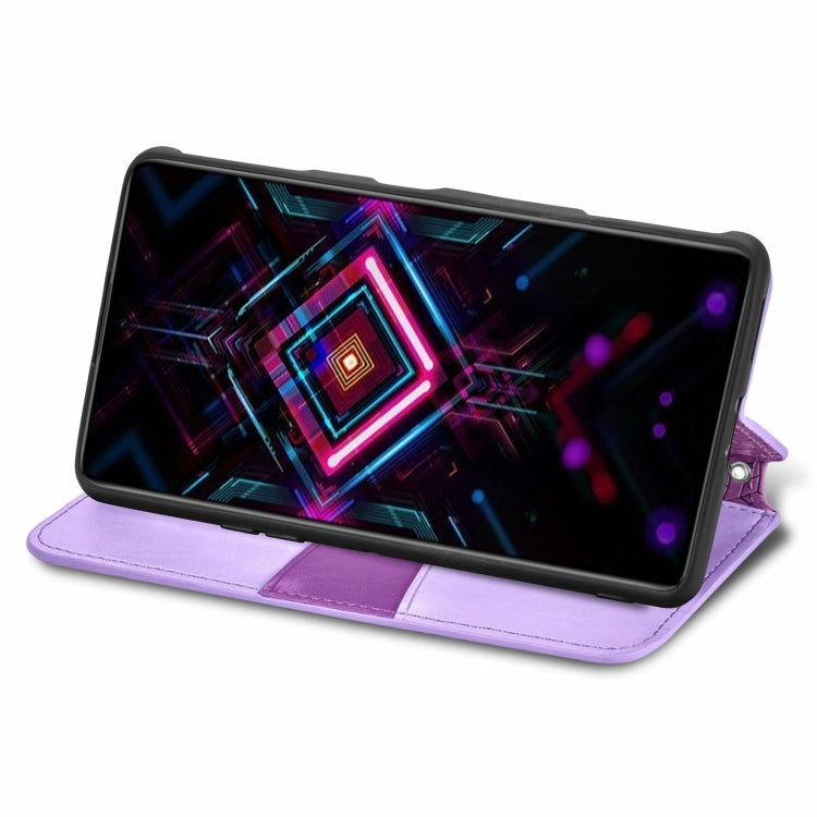 For Xiaomi Redmi K40 Gaming Blooming Mandala Embossed Pattern Magnetic Horizontal Flip Leather Case with Holder & Card Slots & Wallet