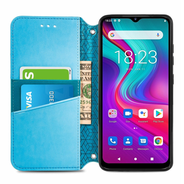 For Doogee X96 Pro Blooming Mandala Embossed Pattern Magnetic Horizontal Flip Leather Case with Holder & Card Slots & Wallet