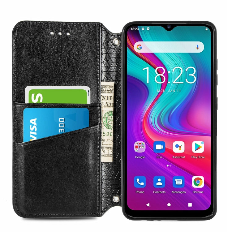 For Doogee X96 Pro Blooming Mandala Embossed Pattern Magnetic Horizontal Flip Leather Case with Holder & Card Slots & Wallet