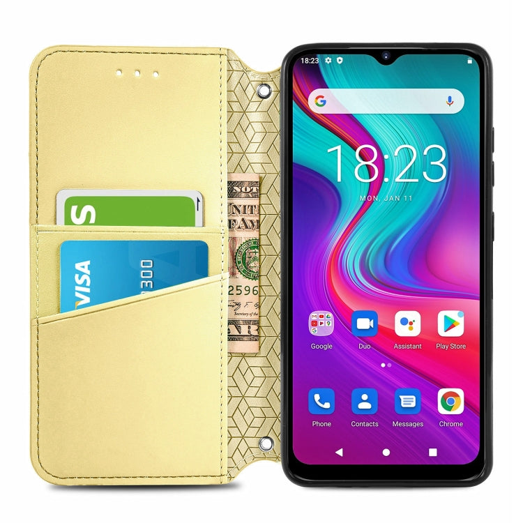 For Doogee X96 Pro Blooming Mandala Embossed Pattern Magnetic Horizontal Flip Leather Case with Holder & Card Slots & Wallet