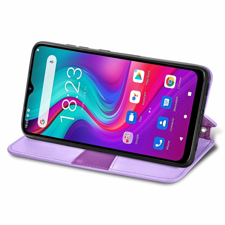 For Doogee X96 Pro Blooming Mandala Embossed Pattern Magnetic Horizontal Flip Leather Case with Holder & Card Slots & Wallet