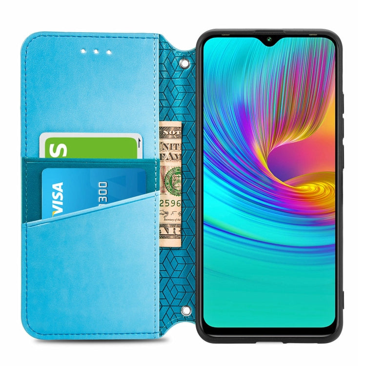 For Infinix X680 / Smart 4 Blooming Mandala Embossed Pattern Magnetic Horizontal Flip Leather Case with Holder & Card Slots & Wallet