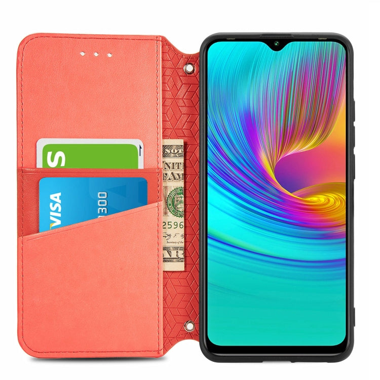 For Infinix X680 / Smart 4 Blooming Mandala Embossed Pattern Magnetic Horizontal Flip Leather Case with Holder & Card Slots & Wallet