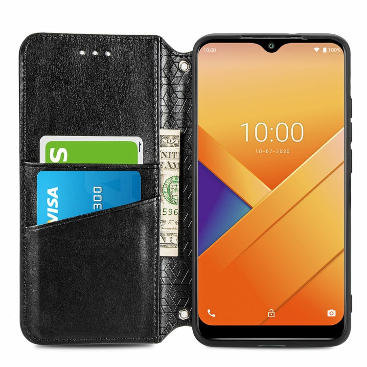 For Wiko Y81 Blooming Mandala Embossed Pattern Magnetic Horizontal Flip Leather Case with Holder & Card Slots & Wallet