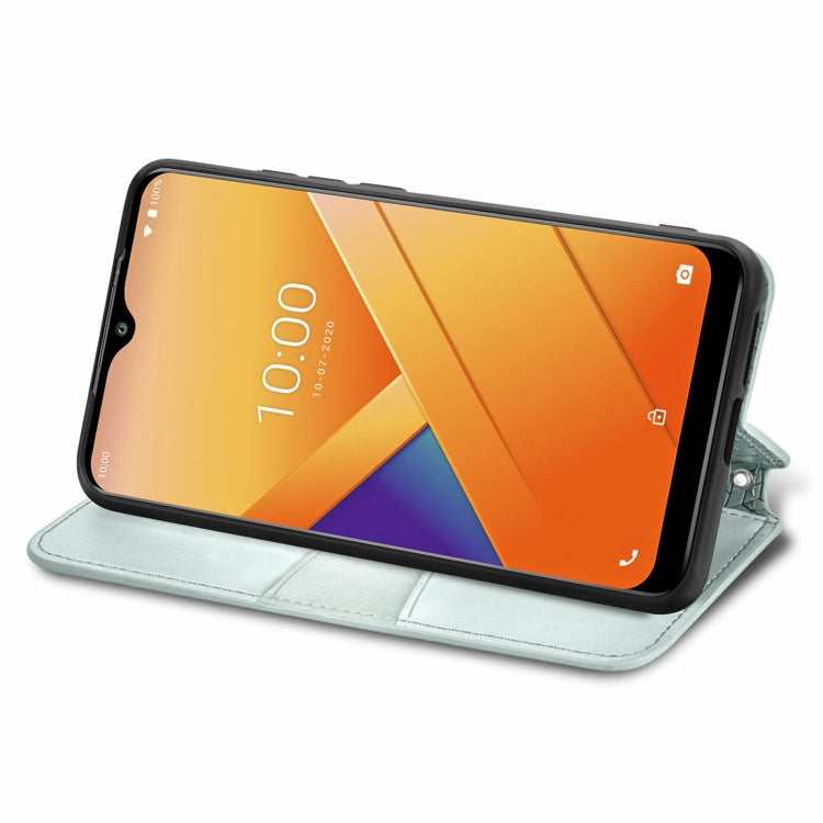 For Wiko Y81 Blooming Mandala Embossed Pattern Magnetic Horizontal Flip Leather Case with Holder & Card Slots & Wallet