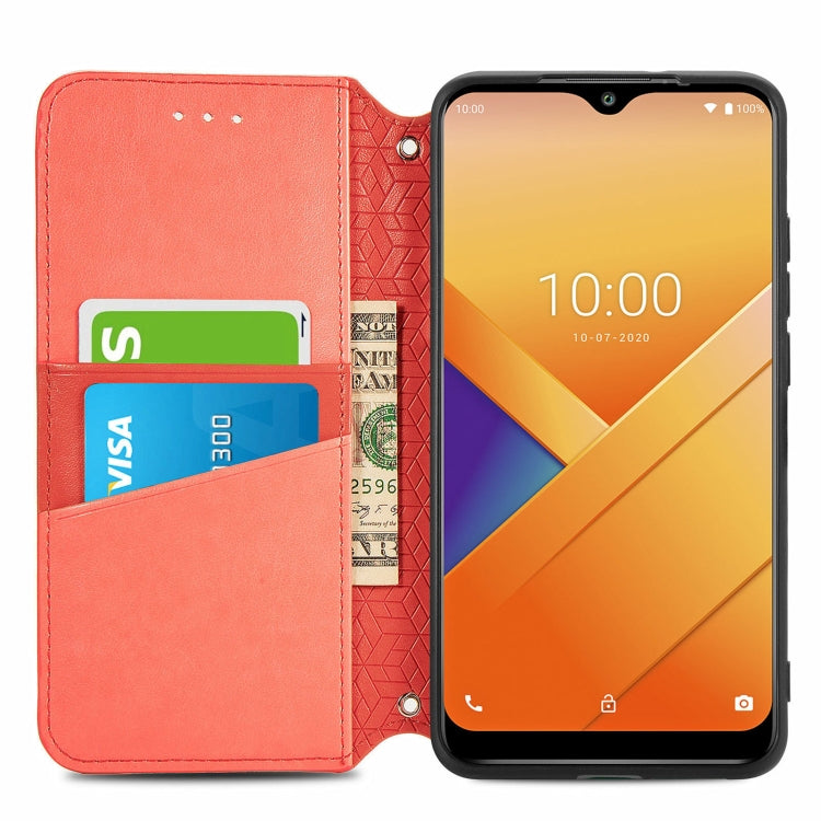 For Wiko Y81 Blooming Mandala Embossed Pattern Magnetic Horizontal Flip Leather Case with Holder & Card Slots & Wallet