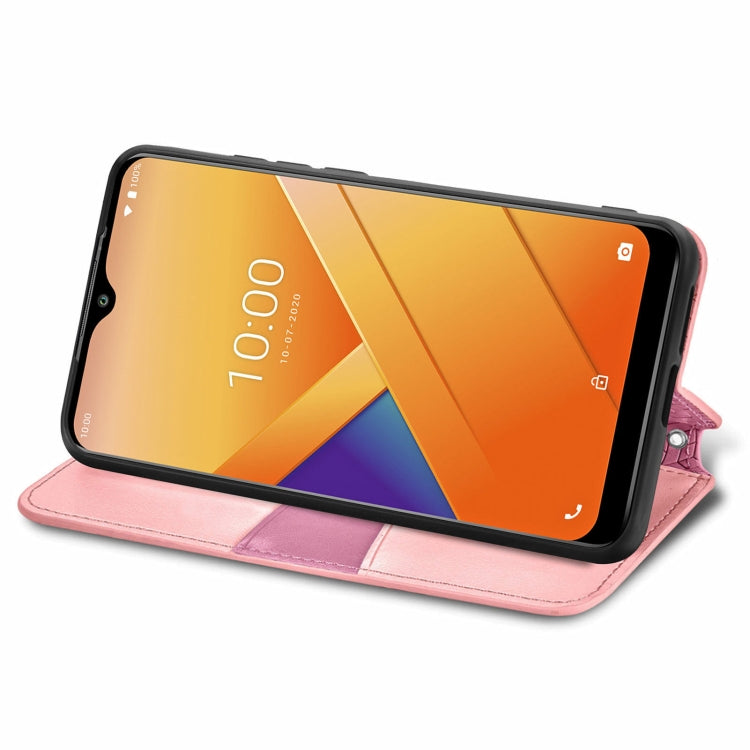 For Wiko Y81 Blooming Mandala Embossed Pattern Magnetic Horizontal Flip Leather Case with Holder & Card Slots & Wallet