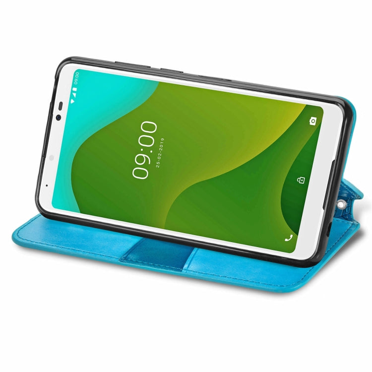 For Wiko Jerry 4 Blooming Mandala Embossed Pattern Magnetic Horizontal Flip Leather Case with Holder & Card Slots & Wallet