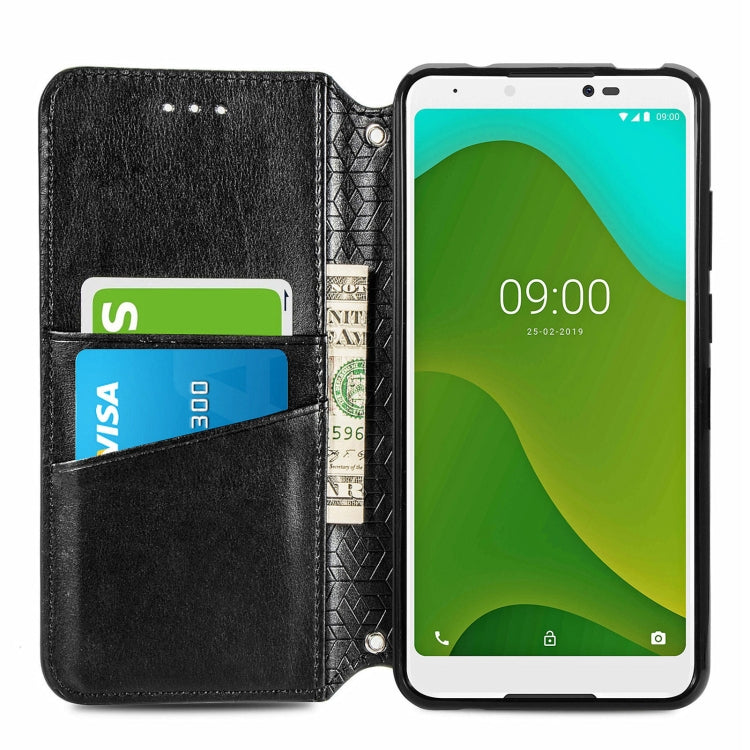 For Wiko Jerry 4 Blooming Mandala Embossed Pattern Magnetic Horizontal Flip Leather Case with Holder & Card Slots & Wallet