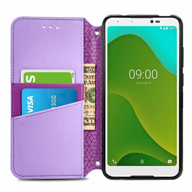 For Wiko Jerry 4 Blooming Mandala Embossed Pattern Magnetic Horizontal Flip Leather Case with Holder & Card Slots & Wallet