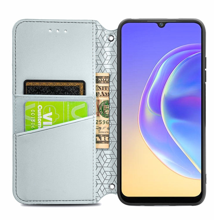 For vivo V21e 4G Blooming Mandala Embossed Pattern Magnetic Horizontal Flip Leather Case with Holder & Card Slots & Wallet