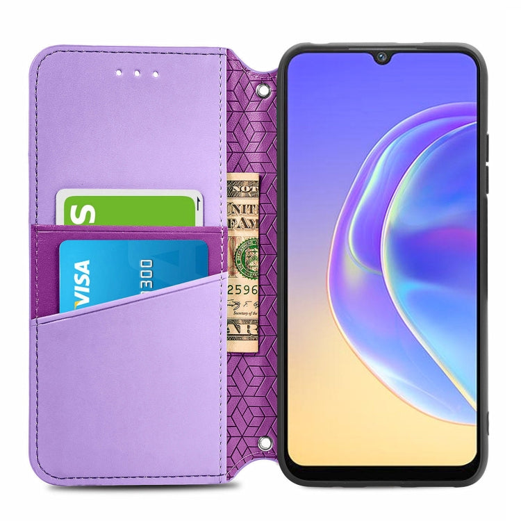 For vivo V21e 4G Blooming Mandala Embossed Pattern Magnetic Horizontal Flip Leather Case with Holder & Card Slots & Wallet