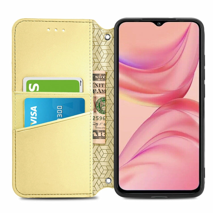 For Infinix Hot 10 Lite Blooming Mandala Embossed Pattern Magnetic Horizontal Flip Leather Case with Holder & Card Slots & Wallet