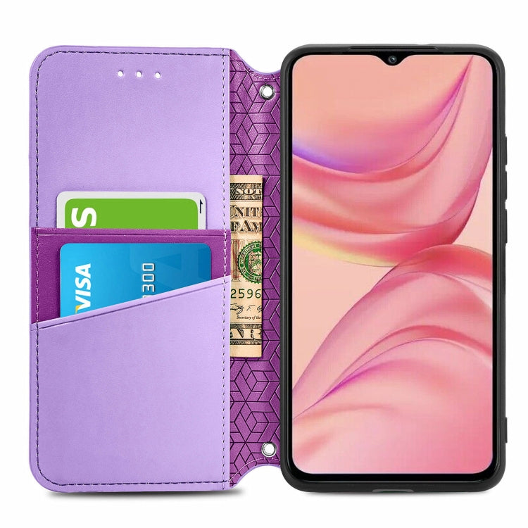 For Infinix Hot 10 Lite Blooming Mandala Embossed Pattern Magnetic Horizontal Flip Leather Case with Holder & Card Slots & Wallet