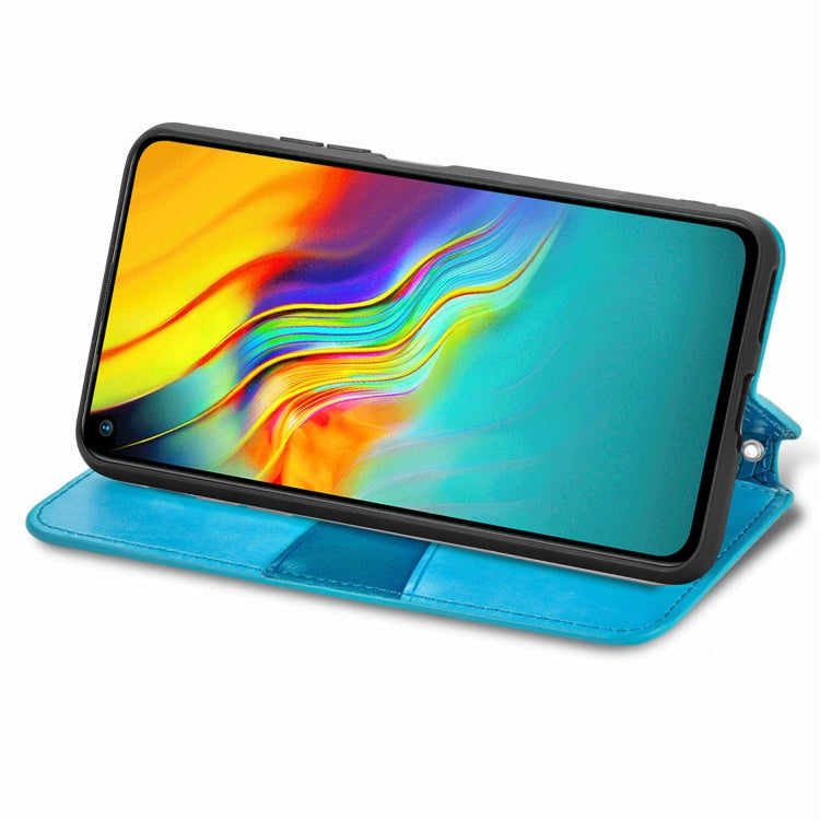 For Infinix Hot 9 Blooming Mandala Embossed Pattern Magnetic Horizontal Flip Leather Case with Holder & Card Slots & Wallet