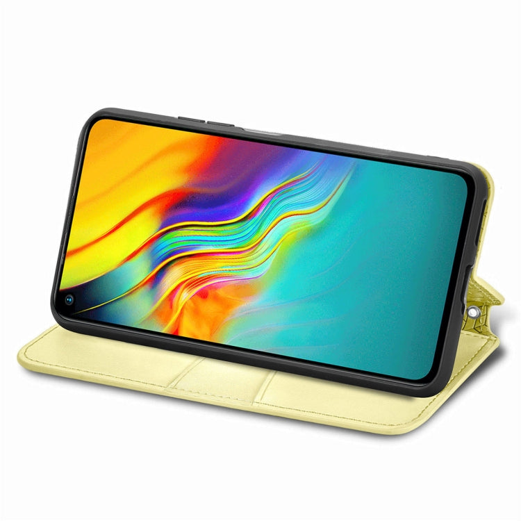 For Infinix Hot 9 Blooming Mandala Embossed Pattern Magnetic Horizontal Flip Leather Case with Holder & Card Slots & Wallet