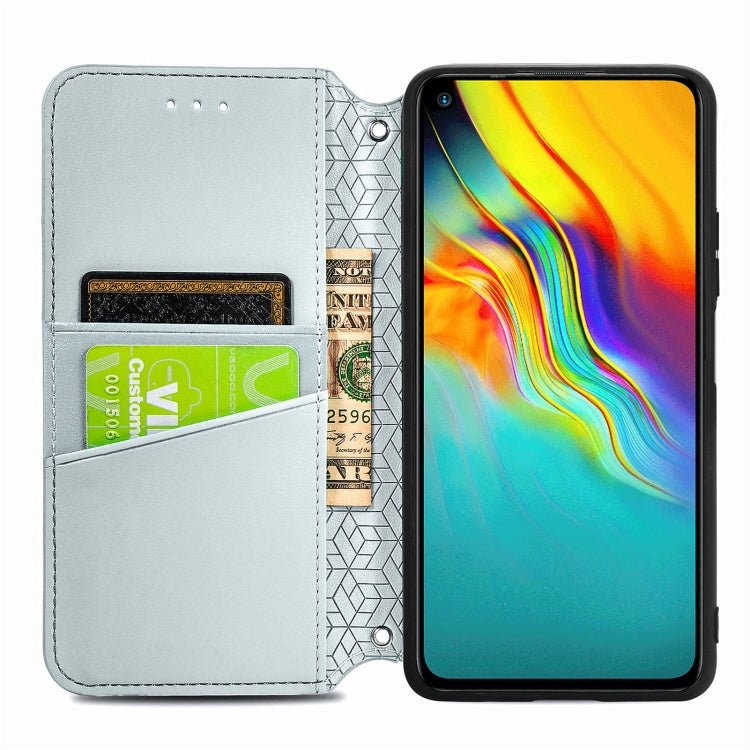 For Infinix Hot 9 Blooming Mandala Embossed Pattern Magnetic Horizontal Flip Leather Case with Holder & Card Slots & Wallet