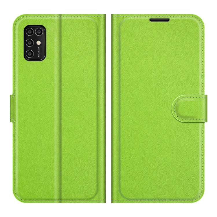 For ZTE Blade V2020 Smart Litchi Texture Horizontal Flip Protective Case with Holder & Card Slots & Wallet