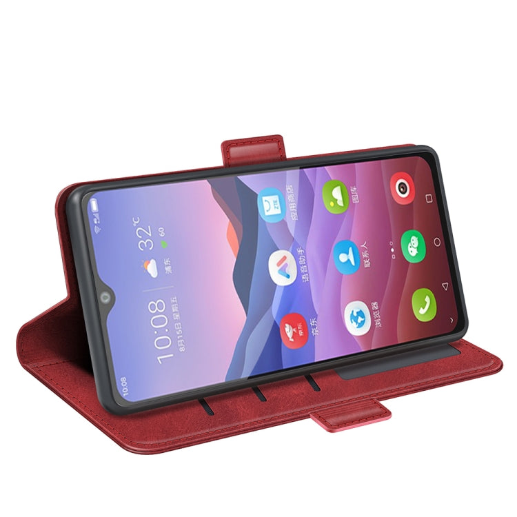 For ZTE Blade V2020 Smart Dual-side Magnetic Buckle Horizontal Flip Leather Case with Holder & Card Slots & Wallet