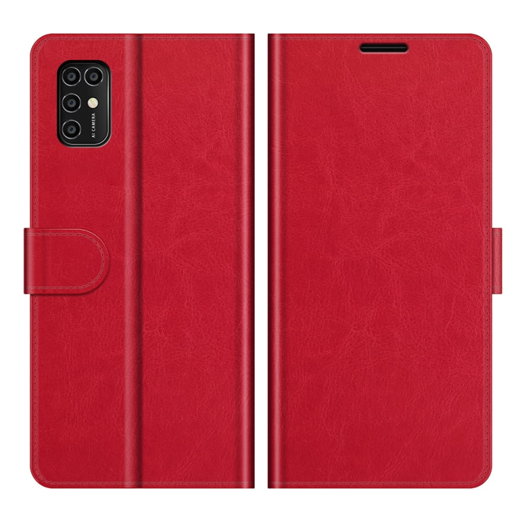 For ZTE Blade V2020 Smart R64 Texture Single Horizontal Flip Protective Case with Holder & Card Slots & Wallet& Photo Frame