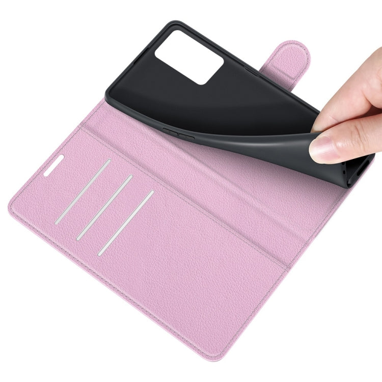 For OPPO A16 Litchi Texture Horizontal Flip Protective Case with Holder & Card Slots & Wallet
