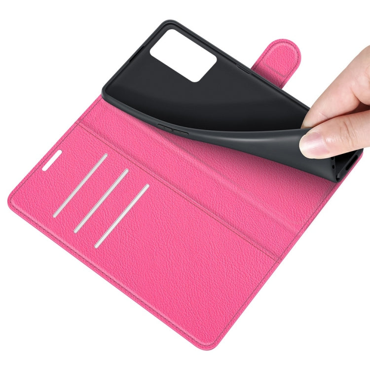 For OPPO A16 Litchi Texture Horizontal Flip Protective Case with Holder & Card Slots & Wallet