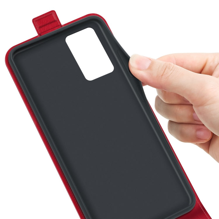 For OPPO A16 R64 Texture Single Vertical Flip Leather Protective Case with Card Slots & Photo Frame