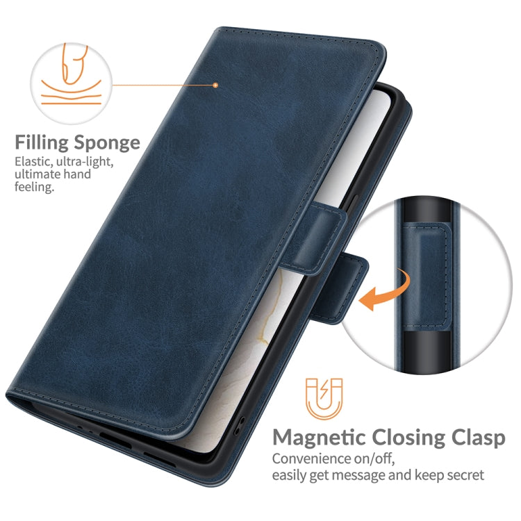 For OPPO Realme GT Explorer Master Dual-side Magnetic Buckle Horizontal Flip Leather Case with Holder & Card Slots & Wallet