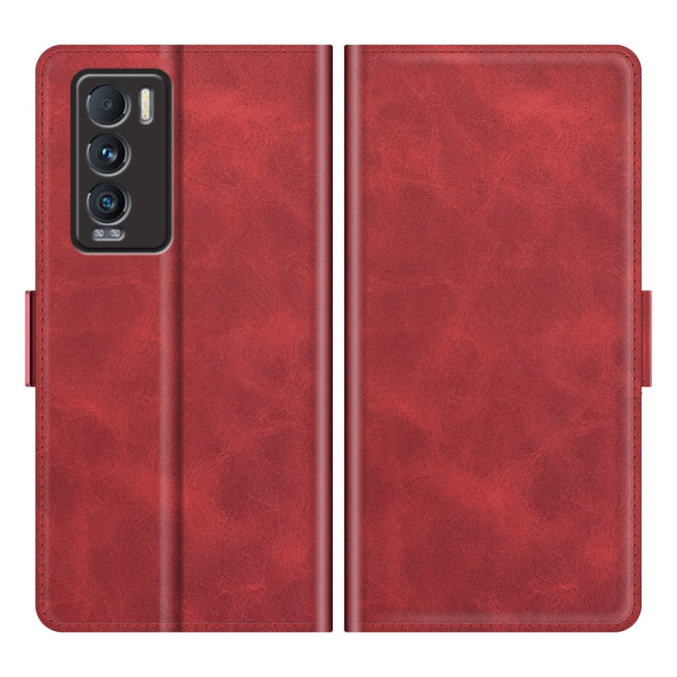 For OPPO Realme GT Explorer Master Dual-side Magnetic Buckle Horizontal Flip Leather Case with Holder & Card Slots & Wallet