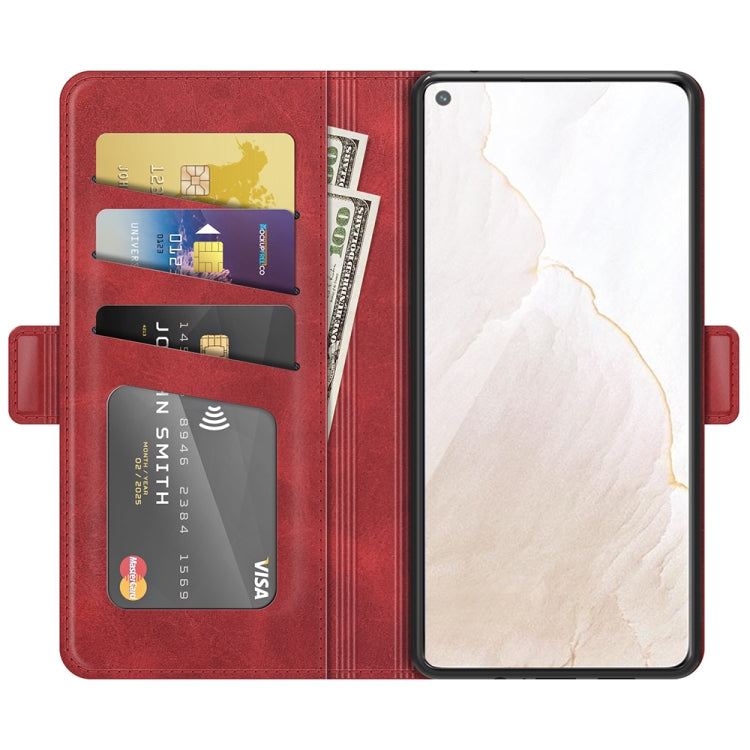 For OPPO Realme GT Explorer Master Dual-side Magnetic Buckle Horizontal Flip Leather Case with Holder & Card Slots & Wallet