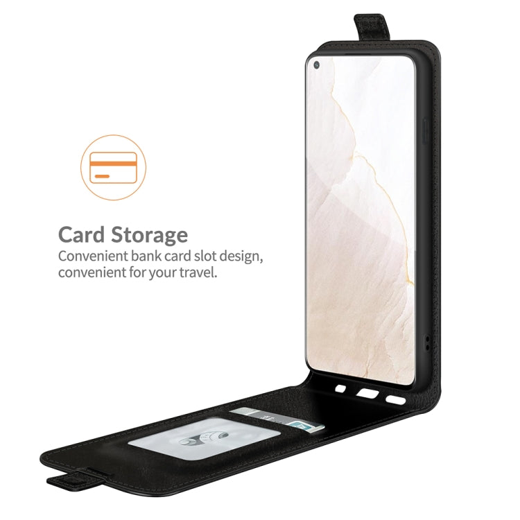 For OPPO Realme GT Master Explorer R64 Texture Single Vertical Flip Leather Protective Case with Card Slots & Photo Frame