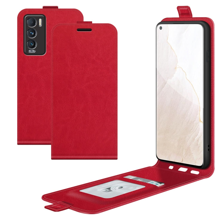 For OPPO Realme GT Master Explorer R64 Texture Single Vertical Flip Leather Protective Case with Card Slots & Photo Frame