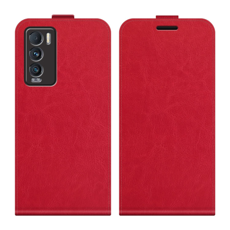 For OPPO Realme GT Master Explorer R64 Texture Single Vertical Flip Leather Protective Case with Card Slots & Photo Frame