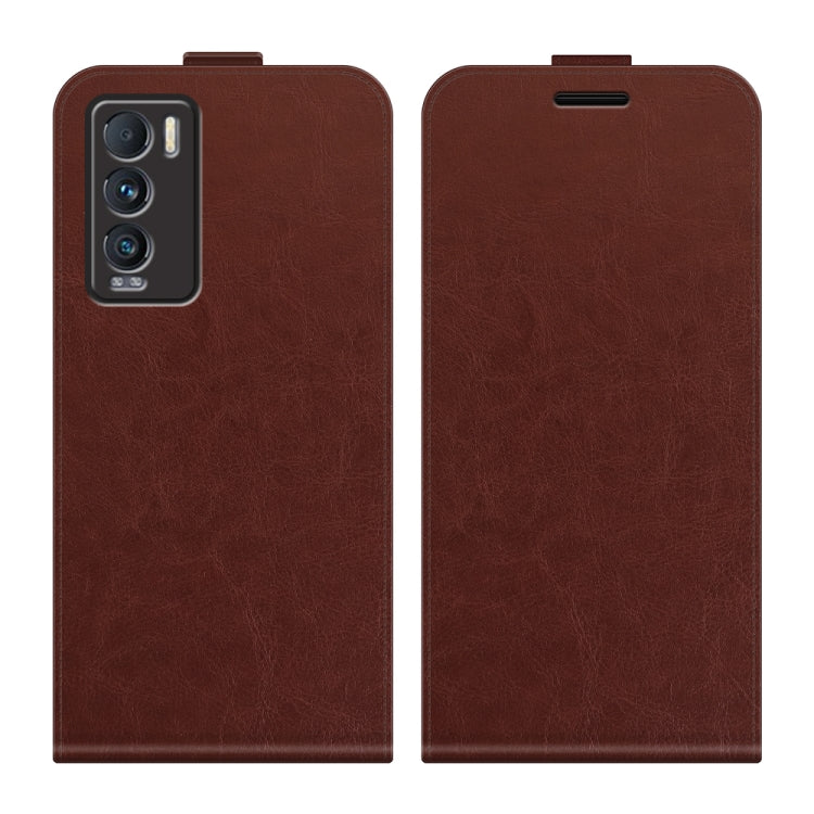 For OPPO Realme GT Master Explorer R64 Texture Single Vertical Flip Leather Protective Case with Card Slots & Photo Frame